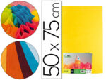 Papier de soie liderpapel 52x76cm 18g/m2 unicolore jaune sachet 25f