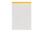 Bloc-notes liderpapel encollé a4 210x297mm 50f 60g/m2 ligné marge feuilles jaunes – Image 3