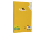 Bloc-notes liderpapel encollé a4 210x297mm 50f 60g/m2 ligné marge feuilles jaunes – Image 5