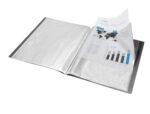 Protège-documents liderpapel polypropylène couverture flexible 30 pochettes fixes a4 210x297mm noir opaque – Image 8