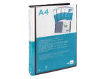 Protège-documents liderpapel personnalisable kangourou polypropylène 20 pochettes fixes a4 210x297mm coloris noir – Image 5