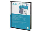 Protège-documents liderpapel personnalisable kangourou polypropylène 20 pochettes fixes a4 210x297mm coloris noir – Image 6