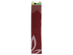 Papier crépon liderpapel 34g/m2 50cmx2.5m unicolore bordeaux – Image 2