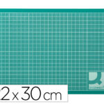 Plaque coupe q-connect pvc épaisseur 3mm 220x300mm a4 coloris vert