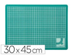 Plaque coupe q-connect pvc épaisseur 3mm 300x450mm a3 coloris vert