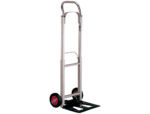 Diable pliant aluminium 1100x390x410mm pelle acier roues caoutchouc charge maximale 90kg poids 6.8kg – Image 2