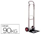 Diable pliant aluminium 1100x390x410mm pelle acier roues caoutchouc charge maximale 90kg poids 6.8kg