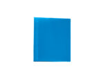 Classeur liderpapel 4 anneaux 25mm a4 260x315mm polypropylène dos 40mm porte-cartes visite coloris bleu translucide – Image 3