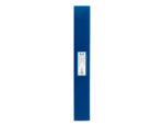 Classeur liderpapel 4 anneaux 25mm a4 260x315mm polypropylène dos 40mm porte-cartes visite coloris bleu translucide – Image 5
