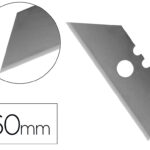 Lame rechange q-connect cutter universel 18mm blister 5 unités
