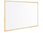 Tableau q-connect mélaminé cadre bois lisse lavable stabilité marqueurs spéciaux accessoires fixation mur 40x30cm – Image 3