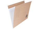 Dossier suspendu liderpapel papier cartonné kraft 230g a4 tiroir viseur supérieur 90mm fond v baguette métallique – Image 3