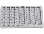 Casier monnayeur liderpapel plastique grande résistance 8 colonnes hauteur 24/35mm 155x280mm 200g