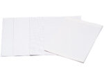 Papier écriture liderpapel 31x42.8cm ouvert copie double 60g/m2 quadrillage 4mm coloris blanc paquet 250f – Image 2