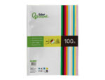 Papier couleur liderpapel multifonction a4 80g/m2 10 coloris assortis paquet 100 feuilles – Image 2