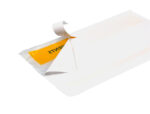 Pochette porte-documents q-connect 225x122mm auto-adhesive transparente texte francais allemand boite 100 unites – Image 4
