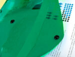 Pochette enveloppe liderpapel polypropylène 180 microns a5 210x148mm 50f fermeture bouton résistant transparent vert – Image 3