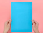 Chemise liderpapel papier cartonne 180g 310x230mm       document a4 210x297mm coloris coloris bleu ciel – Image 10