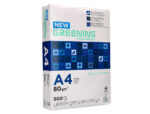 Papier multifonction  greening a4 80g haute        qualité pefc blancheur 146 opacité 92 rigidité 112 500f . – Image 4