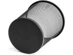 Corbeille à papier q-connect maille métallique forme circulaire 8.3l 235x260x190mm coloris noir – Image 6