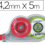 Correcteur q-connect dévidoir mini ruban 4.2mmx5m application frontale réecriture immédiate blister