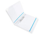 Classeur kangourou liderpapel 2 anneaux 16mm 283x320mm document a4 plastique dos 28mm coloris blanc – Image 12