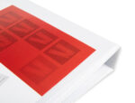 Classeur kangourou liderpapel 4 anneaux 16mm 283x320mm document a4 plastique dos 28mm coloris blanc – Image 10