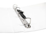 Classeur kangourou liderpapel 4 anneaux 16mm 283x320mm document a4 plastique dos 28mm coloris blanc – Image 7