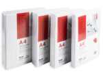 Classeur kangourou liderpapel 2 anneaux 25mm 283x320mm document a4 plastique dos 40mm coloris blanc – Image 12