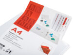 Classeur kangourou liderpapel 2 anneaux 40mm 283x320mm document a4 plastique dos 50mm coloris blanc – Image 11