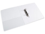 Classeur kangourou liderpapel 2 anneaux 40mm 283x320mm document a4 plastique dos 50mm coloris blanc – Image 10