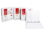Classeur kangourou liderpapel 4 anneaux 55mm 283x320mm document a4 plastique dos 70mm coloris blanc – Image 13
