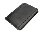 Conferencier q-connect a4 calculatrice plastique fermeture eclair pochette tel. portable 4 anneaux 40mm 35,5x26x1cm noir – Image 6