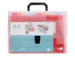Trieur liderpapel série spectrafile polypropylène a4 210x297mm 1200 microns 26 compartiments coloris frosty transparent – Image 2