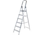 Escabeau q-connect aluminium 480x990x1930mm 6 marches 4,2kg poids maximum supporté 150kg – Image 2