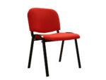 Chaise q-connect connect empilable 4 pieds poids maximum supporté 100kg 91x49x44cm coloris rouge 5.3kg – Image 2