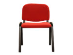 Chaise q-connect connect empilable 4 pieds poids maximum supporté 100kg 91x49x44cm coloris rouge 5.3kg – Image 3