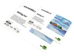 Bloc dessin liderpapel aquarelle encollé papier grain moyen lisse 300g/m2 format a3 420x297mm 20f – Image 4