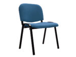 Chaise q-connect connect empilable 4 pieds poids maximum supporté 100kg 91x49x44cm coloris bleu 5.3kg – Image 2