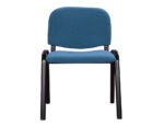 Chaise q-connect connect empilable 4 pieds poids maximum supporté 100kg 91x49x44cm coloris bleu 5.3kg – Image 3