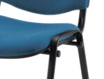 Chaise q-connect connect empilable 4 pieds poids maximum supporté 100kg 91x49x44cm coloris bleu 5.3kg – Image 5