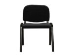 Chaise q-connect connect empilable 4 pieds poids maximum supporté 100kg 91x49x44cm coloris noir 5.3kg – Image 3