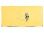 Classeur levier liderpapel a4 documenta carton rembordé 1,9mm dos 75mm rado métallique coloris jaune – Image 4