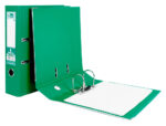 Classeur levier liderpapel a4 documenta carton rembordé 1,9mm dos 75mm rado métallique coloris vert – Image 9