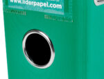 Classeur levier liderpapel a4 documenta carton rembordé 1,9mm dos 75mm rado métallique coloris vert – Image 6