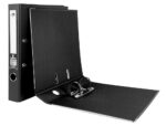 Classeur levier liderpapel a4 documenta carton rembordé 1,9mm dos 52mm rado métallique coloris noir – Image 9