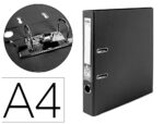 Classeur levier liderpapel a4 documenta carton rembordé 1,9mm dos 52mm rado métallique coloris noir