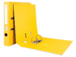 Classeur levier liderpapel a4 documenta carton rembordé 1,9mm dos 52mm rado métallique coloris jaune – Image 9