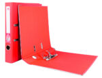 Classeur levier liderpapel a4 documenta carton rembordé 1,9mm dos 52mm rado métallique coloris rouge – Image 9