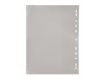 Intercalaire q-connect pp 20/ 100e a4 225x297mm multiperforé alphabet gravé onglets coloris gris – Image 4